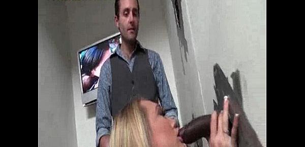  Blonde Choose Anonymous Black Cock over HubbyCock
